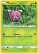 Venonat (10) 010/214  - Reverse Holofoil SM  Unbroken Bonds - Common