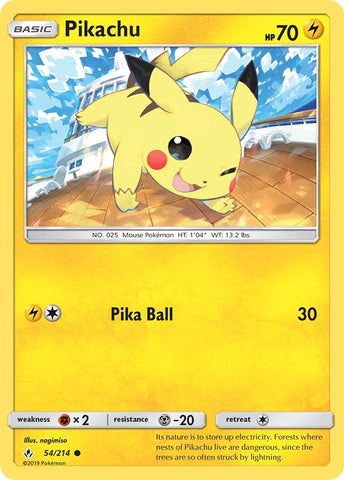 Pikachu [SM10 - 54/214]