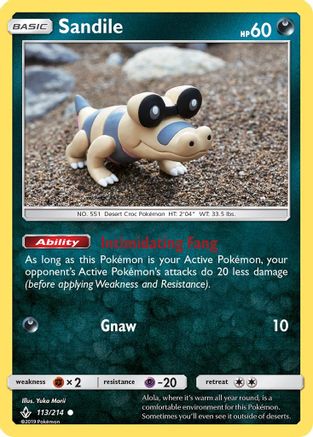 Sandile (113) 113  SM  Unbroken Bonds - Common