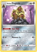 Alolan Dugtrio 122/214  SM  Unbroken Bonds - Rare