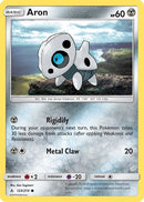 Aron 123/214  - Reverse Holofoil SM  Unbroken Bonds - Common