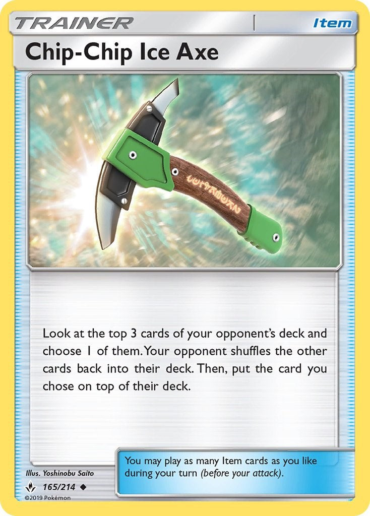 Chip-Chip Ice Axe [SM10 - 165/214]