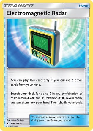 Electromagnetic Radar 169/214 SM  Unbroken Bonds - Uncommon