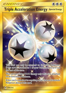 Triple Acceleration Energy (Secret) 234/214  - Holofoil SM  Unbroken Bonds - Secret Rare