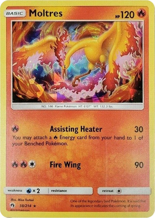 Moltres Cracked Ice Holo [PR - 038/214]