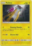 Raikou 032/73  - Holofoil Deck Exclusives - Holo Rare