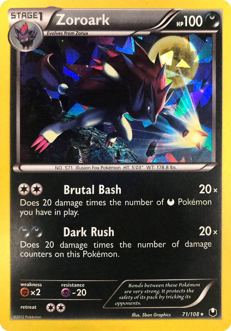 Zoroark Cracked Ice Holo [PR - 071/108]