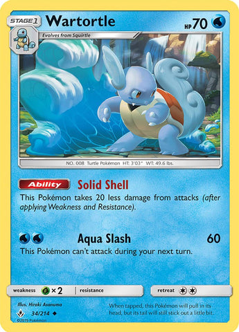 Wartortle - 034/214 (Premium Collection Promo)