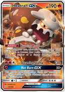 Heatran GX 025/236  - Holofoil SM  Unified Minds - Ultra Rare