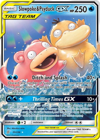 Slowpoke & Psyduck GX [SM11 - 35/236]
