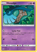 Honedge (92) 092/236  - Reverse Holofoil SM  Unified Minds - Common