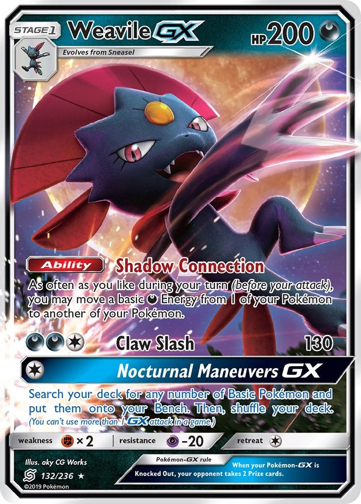 Weavile GX [SM11 - 132/236]