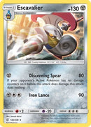 Escavalier 142  SM  Unified Minds - Rare