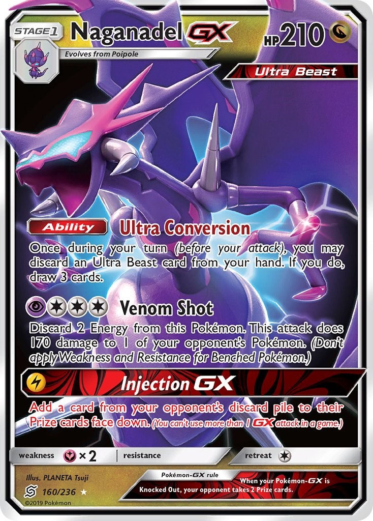 Naganadel GX [SM11 - 160/236]