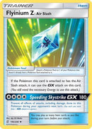Flyinium Z: Air Slash 195  - Reverse Holofoil SM  Unified Minds - Uncommon