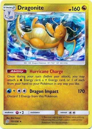 Dragonite - 151/236 (Cracked Ice Holo) [PR - 151/236]