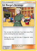 Lt. Surge's Strategy 060/68  - Reverse Holofoil Hidden Fates - Uncommon