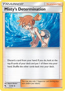 Misty's Determination 062/68  Hidden Fates - Uncommon