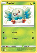 Rowlet SV2/SV94  - Holofoil Hidden Fates Shiny Vault - Shiny Holo Rare