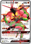 Buzzwole GX SV68/SV94  - Holofoil Hidden Fates Shiny Vault - Shiny Holo Rare