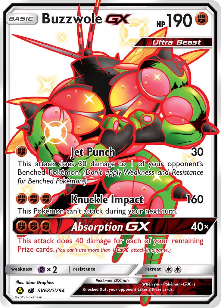 Buzzwole GX [HIF:SV - 094]