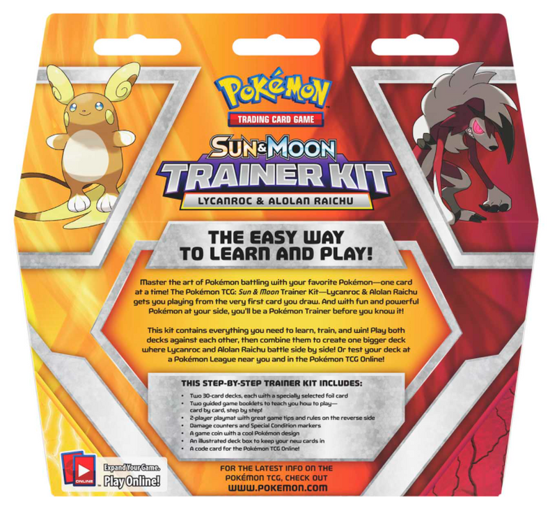 Sun & Moon - Trainer Kit (Lycanroc & Alolan Raichu)