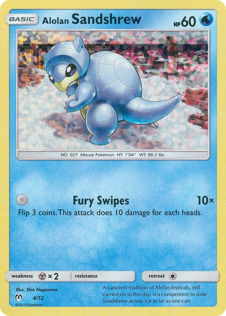 Alolan Sandshrew - 4/12 [MCD19 - 004/012]