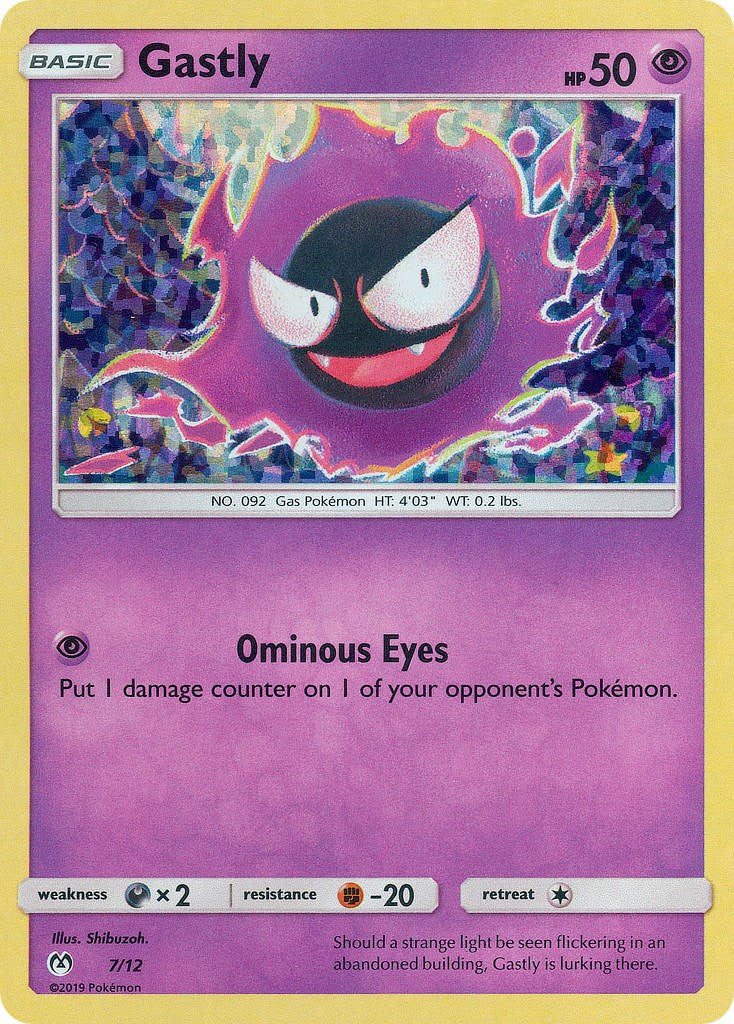 Gastly - 7/12 [MCD19 - 007/012]