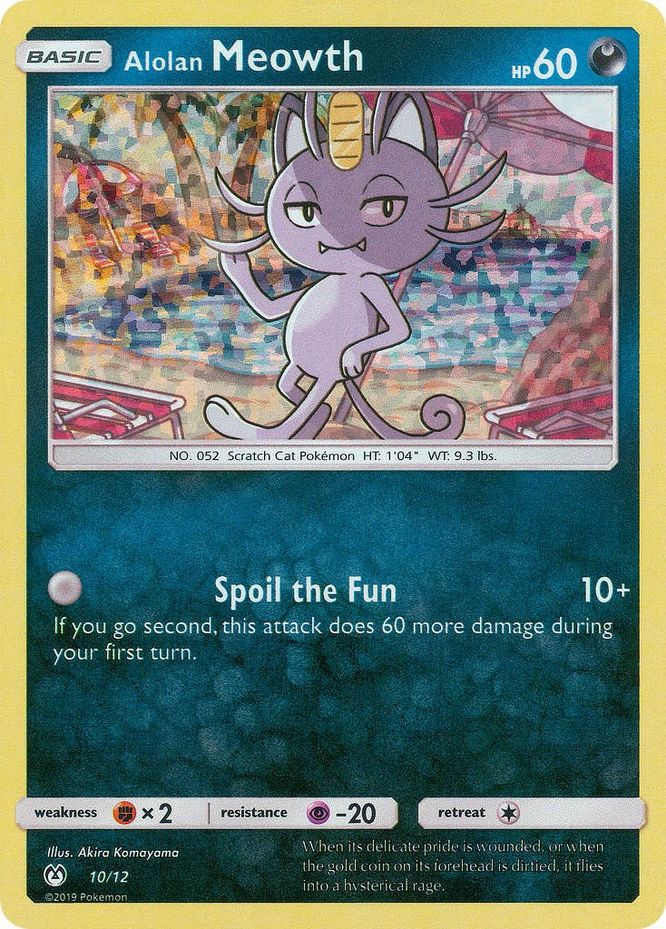 Alolan Meowth - 10/12 [MCD19 - 010/012]