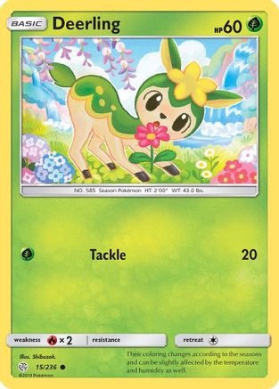 Deerling 015/236  SM  Cosmic Eclipse - Common