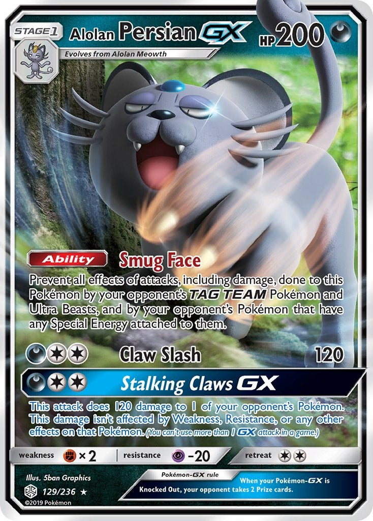 Alolan Persian GX [SM12 - 129/236]