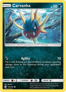 Carvanha 132  - Reverse Holofoil SM  Cosmic Eclipse - Common