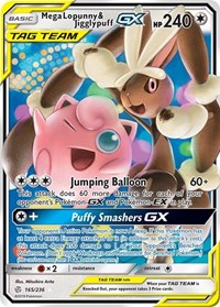 Mega Lopunny & Jigglypuff GX [SM12 - 165/236]
