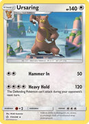 Ursaring 172  SM  Cosmic Eclipse - Rare