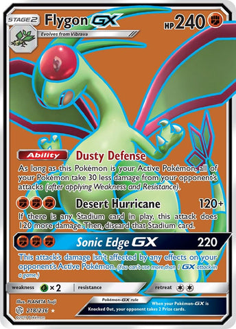 Flygon GX (Full Art) [SM12 - 218/236]
