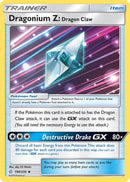Dragonium Z: Dragon Claw 190/236  SM  Cosmic Eclipse - Uncommon