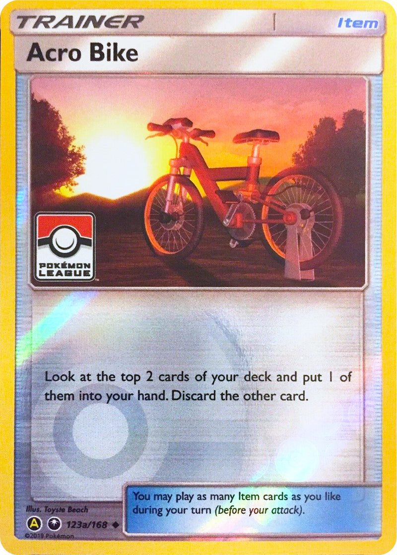 Acro Bike - 123a/168 (Pokemon League) [PR - 123a/168]