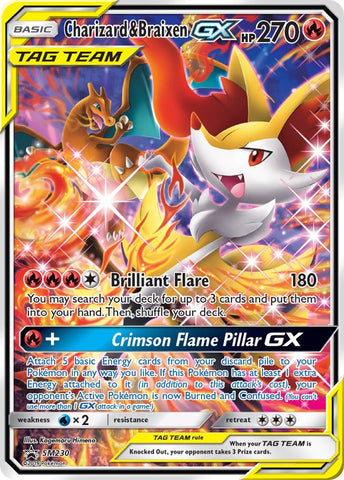 Charizard & Braixen GX - SM230 [SMP - 230]