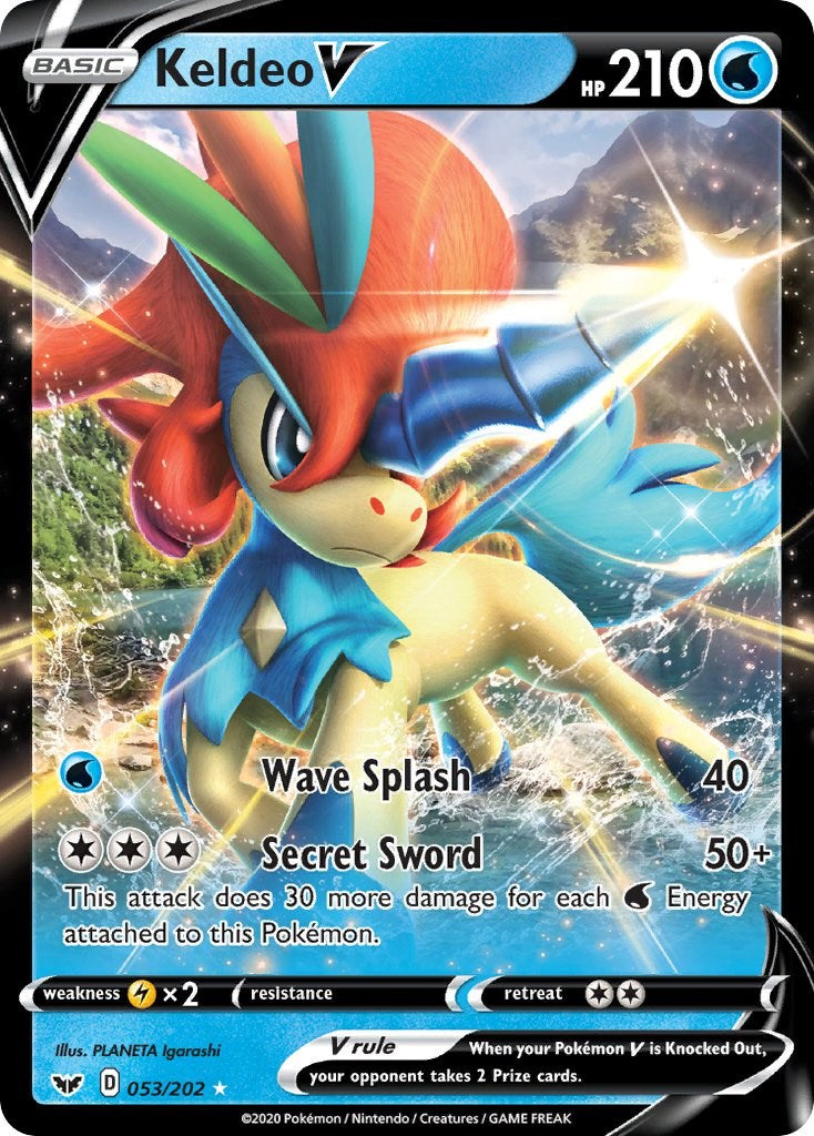 Keldeo V [SWSH01 - 053/202]