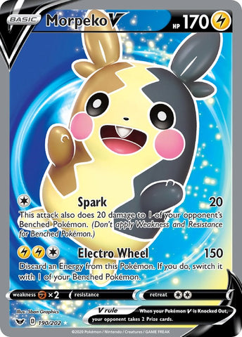 Morpeko V (Full Art) [SWSH01 - 190/202]