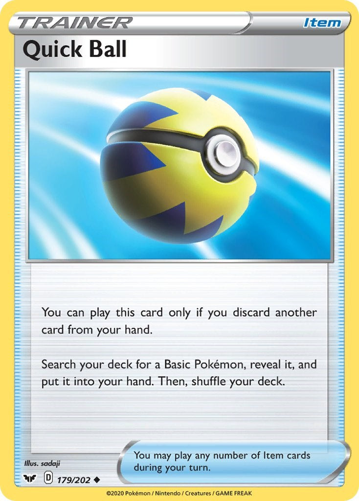 Quick Ball [SWSH01 - 179/202]