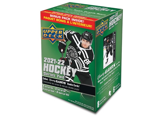 2021-22 Upper Deck Series 2 Hockey Blaster