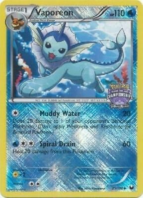 Vaporeon - 25/108 (State Championships) [PR - 025/108]