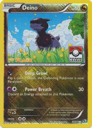 Deino 097/113 League & Championship Cards - Promo