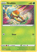 Grubbin 016/192  - Reverse Holofoil SWSH02 Rebel Clash - Common