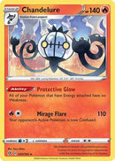 Chandelure 033/192  - Holofoil SWSH02 Rebel Clash - Holo Rare