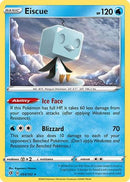 Eiscue 054/192 SWSH02 Rebel Clash - Holo Rare