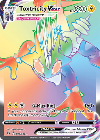 Toxtricity VMAX (Secret) [SWSH02 - 196/192]