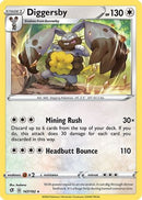 Diggersby 147  - Reverse Holofoil SWSH02 Rebel Clash - Rare