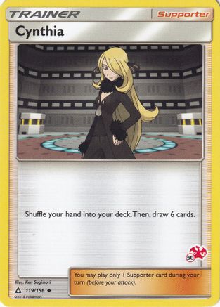 Cynthia 119/156  Battle Academy - Promo